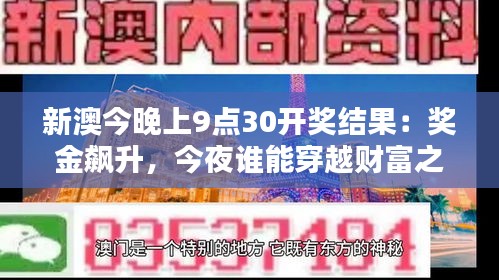 新澳今晚上9點30開獎結(jié)果：獎金飆升，今夜誰能穿越財富之門