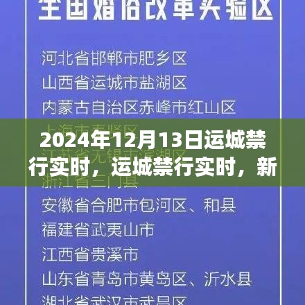 運城禁行實時，新交通政策解讀與影響分析