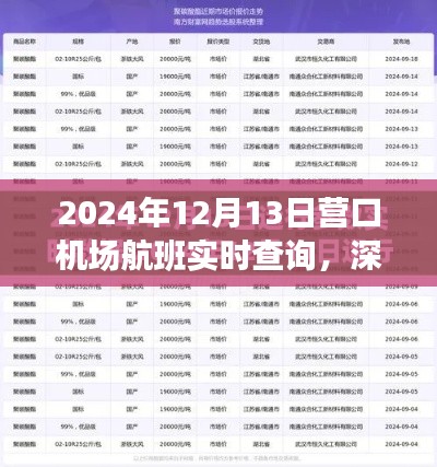 2024年12月13日營口機(jī)場航班實時查詢系統(tǒng)深度評測