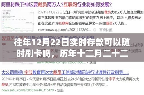 歷年十二月二十二日實(shí)時(shí)存款政策下的金融靈活性與刷卡消費(fèi)自由度變遷探究