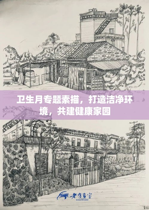 衛(wèi)生月專題素描，打造潔凈環(huán)境，共建健康家園