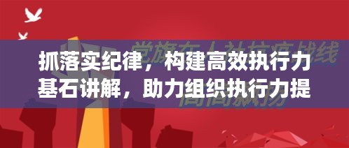 抓落實紀律，構(gòu)建高效執(zhí)行力基石講解，助力組織執(zhí)行力提升！