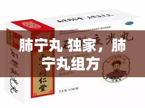 肺寧丸 獨(dú)家，肺寧丸組方 