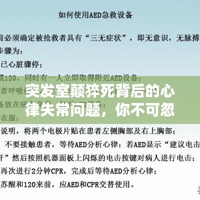 突發(fā)室顛猝死背后的心律失常問題，你不可忽視！