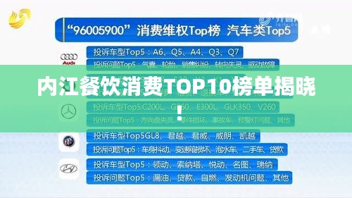 內(nèi)江餐飲消費(fèi)TOP10榜單揭曉！