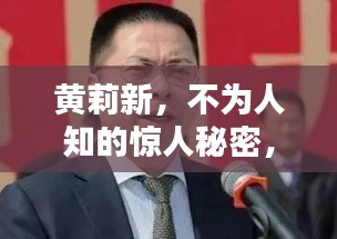 黃莉新，不為人知的驚人秘密，全網熱議熱議熱議！