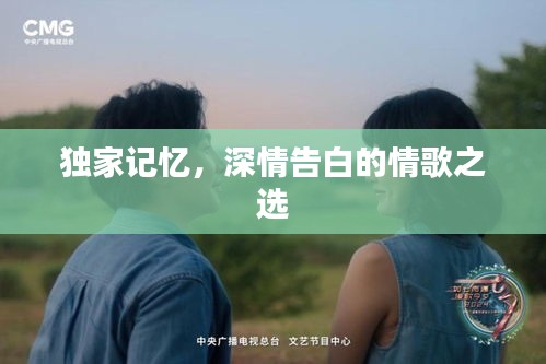 獨家記憶，深情告白的情歌之選