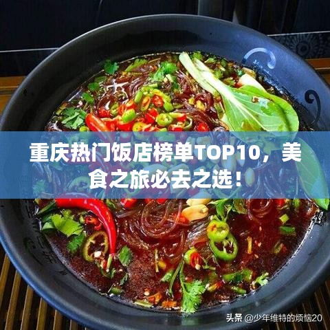 重慶熱門飯店榜單TOP10，美食之旅必去之選！