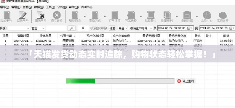 「天貓發(fā)貨動(dòng)態(tài)實(shí)時(shí)追蹤，購(gòu)物狀態(tài)輕松掌握！」