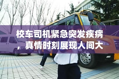 校車司機緊急突發(fā)疾病，真情時刻展現(xiàn)人間大愛